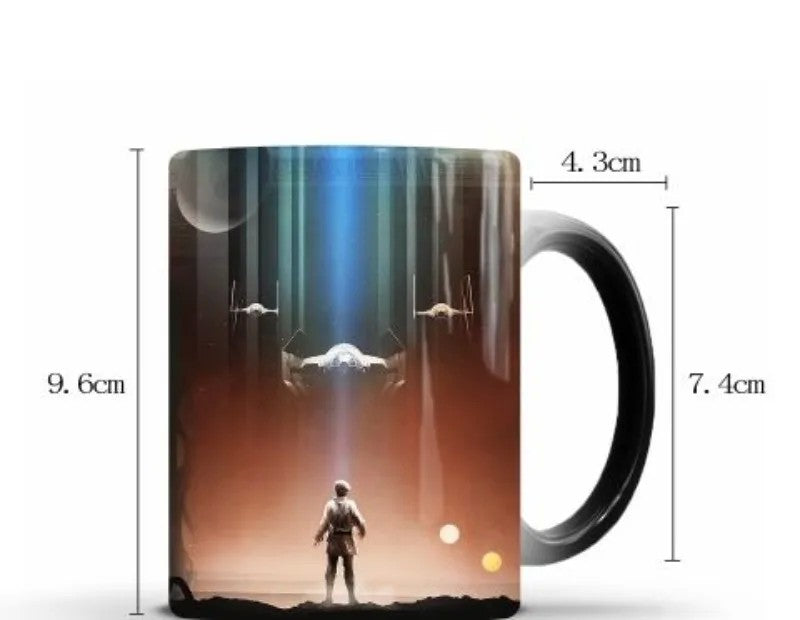 Caneca de cerâmica com resposta térmica, 320ml