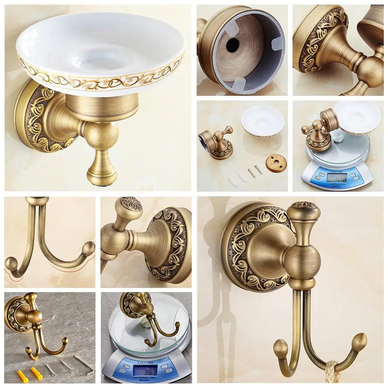 Acessórios luxuosos de banheiro
